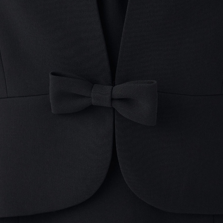 ソノタ（KONAKA用） 【年間】ノーカラーアンサンブルレディースフォーマル 黒