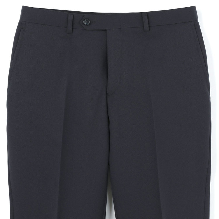 ＵＮＰＲＥＳＳＵＲＥ 【Unpressure】【年間】スリーピース2釦シングルスーツ 0タック/ネイビー×シャドーツイル/ウォッシャブルパンツ/※裾直し必要 紺濃色