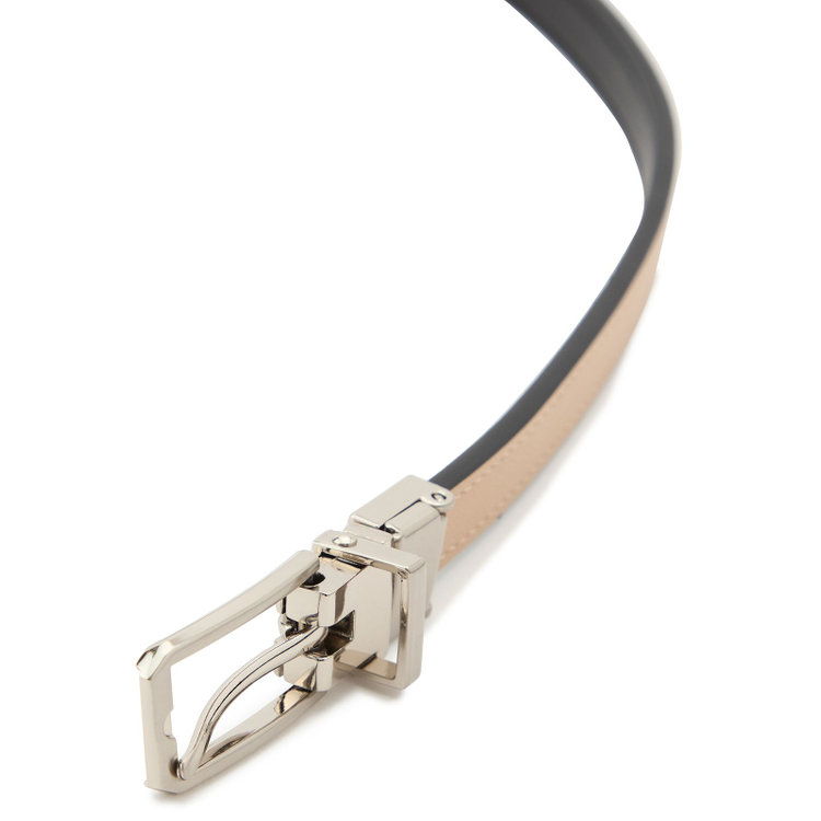 ＥＮＧＬＩＳＨ ＧＩＲＬ 【english girl】リバーシブルベルト/ブラック＆ベージュ/85㎝まで対応 茶淡色