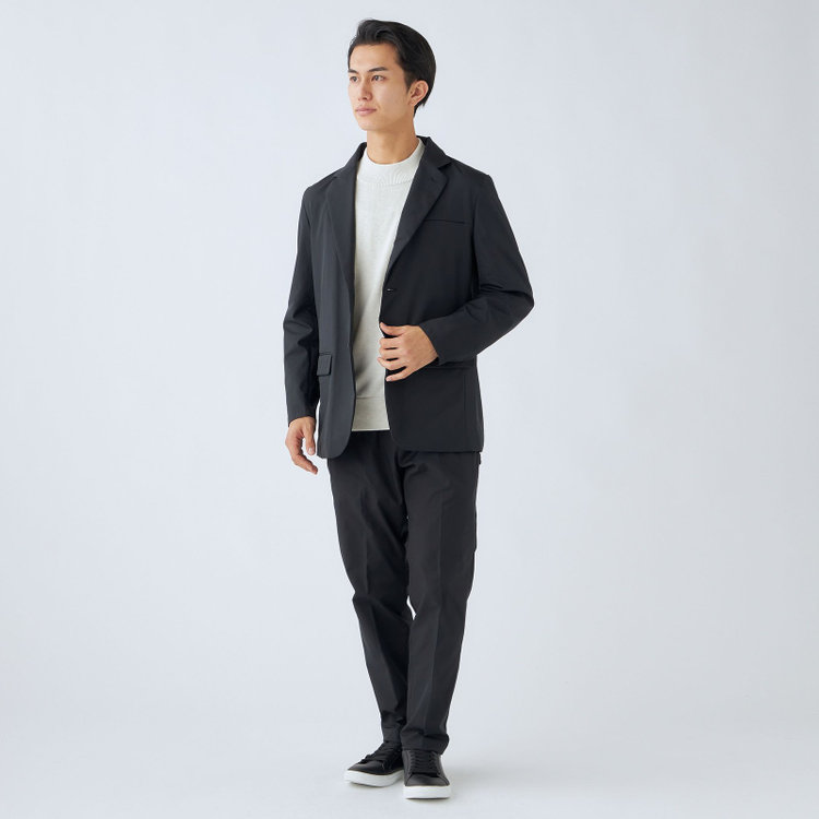 ＵＷＳ ＷＯＲＫ 【ULTRA WORK SUIT/WORK LINE】【年間】セットアップ2釦ジャケット/ブラック 黒