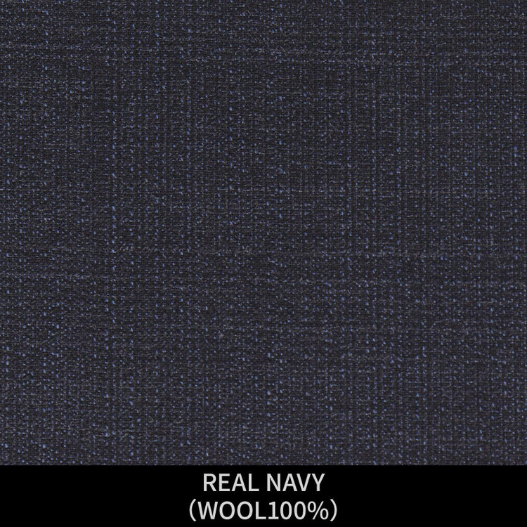 ＪＰ コンフォート 【パターンオーダー】【JOHN PEARSE comfort 6釦2掛ダブル】【春夏】スーツ/REAL NAVY/ネイビー×プレイド(WOOL100%) ネイビー系(紺)