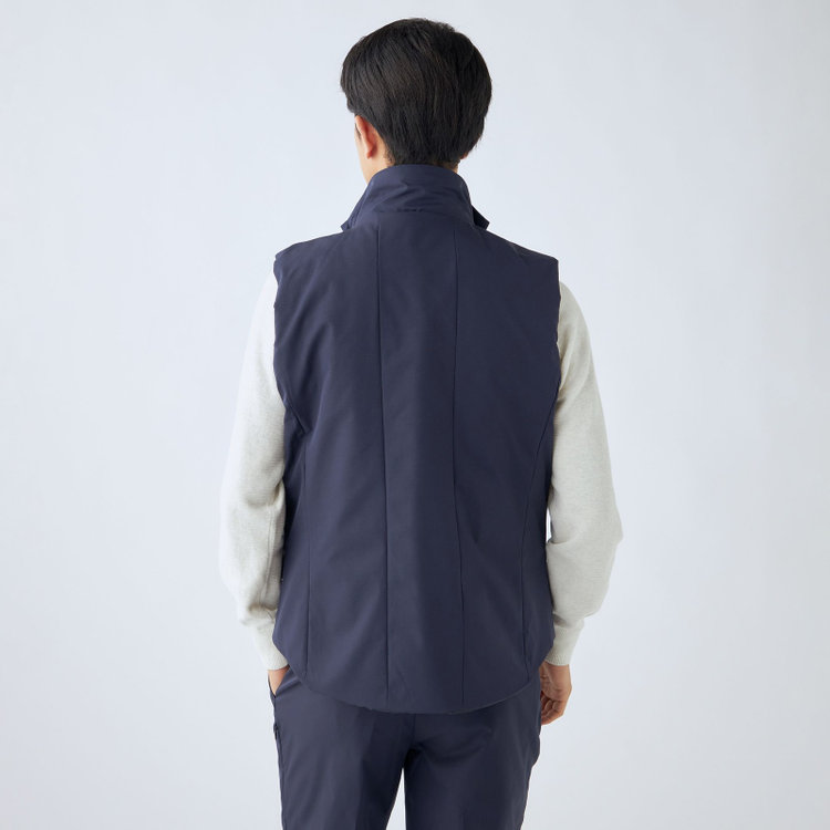 ＵＷＳ ＷＯＲＫ 【ULTRA WORK SUIT/WORK LINE】【年間】リバーシブルベスト/ネイビー ネイビー系(紺)