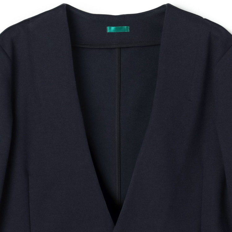 ＵＷＳ ＨＯＭＥ 【ULTRA WORK SUIT/HOME LINE】【秋冬】セットアップ1釦ノーカラージャケット/ネイビー ネイビー系(紺)