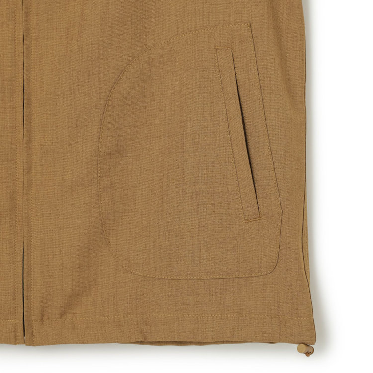 スタンリーブラッカ 【stanley blacker new york】マリンパーカー/ブラウン 茶淡色