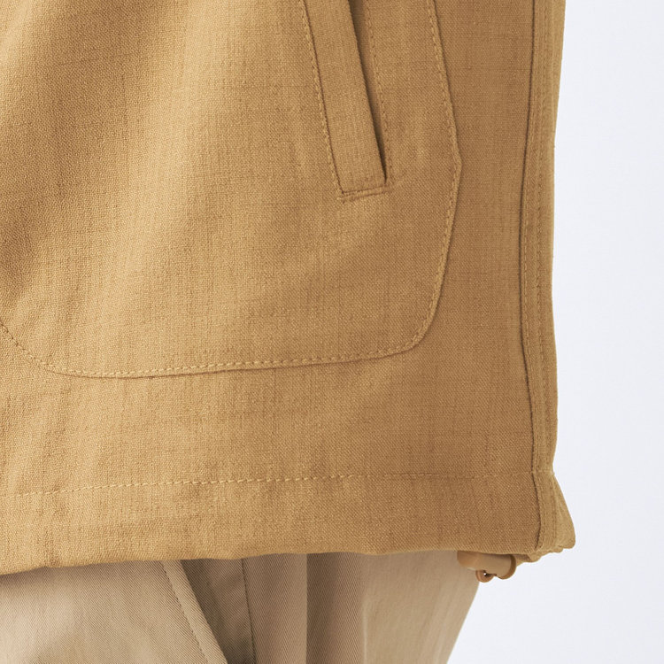 スタンリーブラッカ 【stanley blacker new york】マリンパーカー/ブラウン 茶淡色