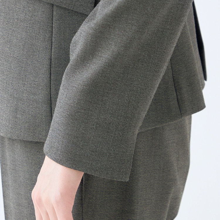 KONAKA　アウトレット 【WEB限定/OUTLET/汚れ・キズ等有】【NATURAL BEAUTY】【年間】1釦ジャケット/グレー グレー濃色