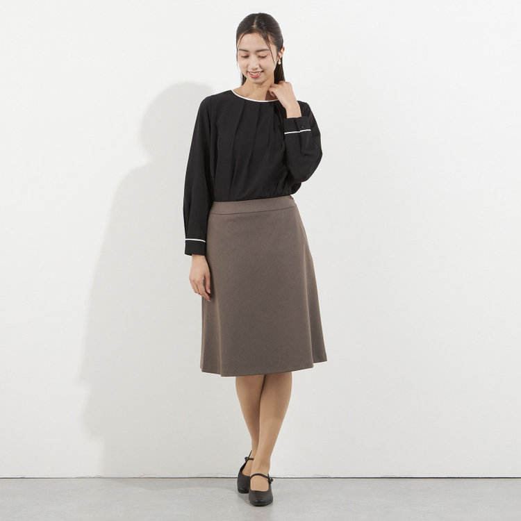 ソノタ（KONAKA用） 【Diana】【秋冬】スカート/ブラウン/ウォッシャブル＆ストレッチ 茶中間