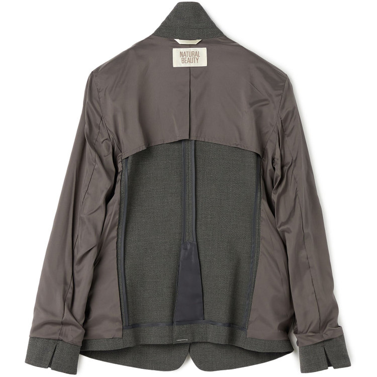 KONAKA　アウトレット 【WEB限定/OUTLET/汚れ・キズ等有】【NATURAL BEAUTY】【年間】1釦ジャケット/グレー グレー濃色