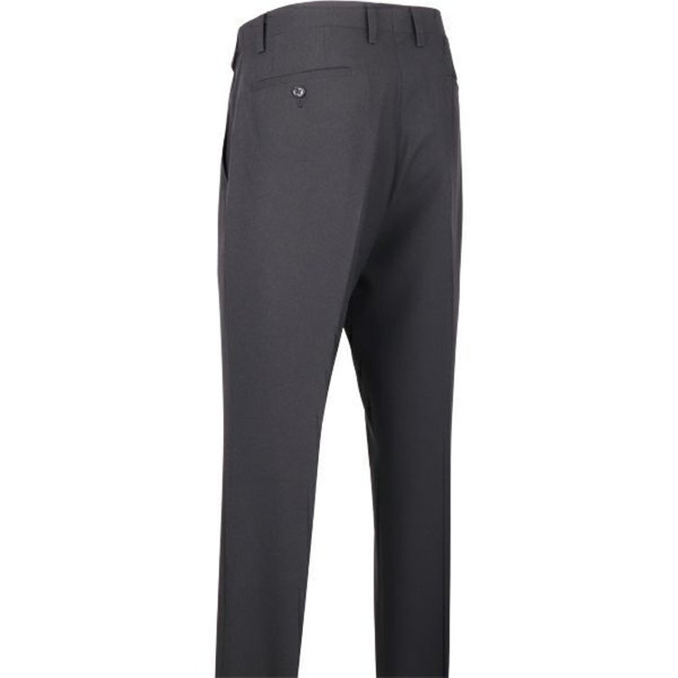 ハイスペックモーション 【HIGH SPEC MOTION】【年間】ポリエステル 0タックパンツ・スラックス/ブラック×ソリッド/ウォッシャブル 黒