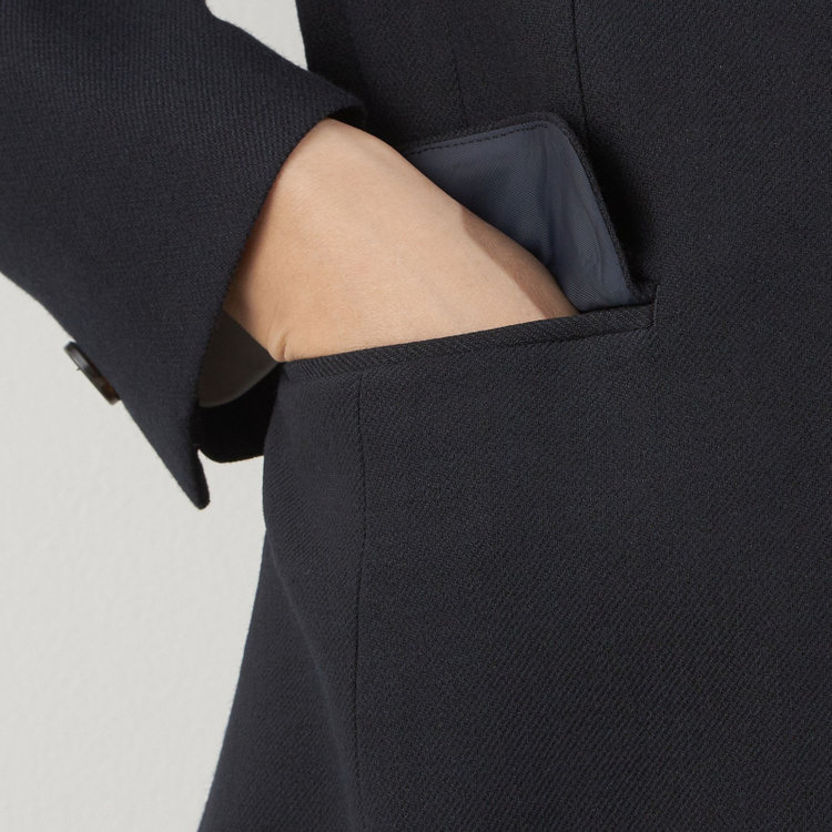 ソノタ（KONAKA用） 【Diana】【秋冬】ジャケット/ネイビー/ウォッシャブル＆ストレッチ/BISHU JAPAN 紺中間