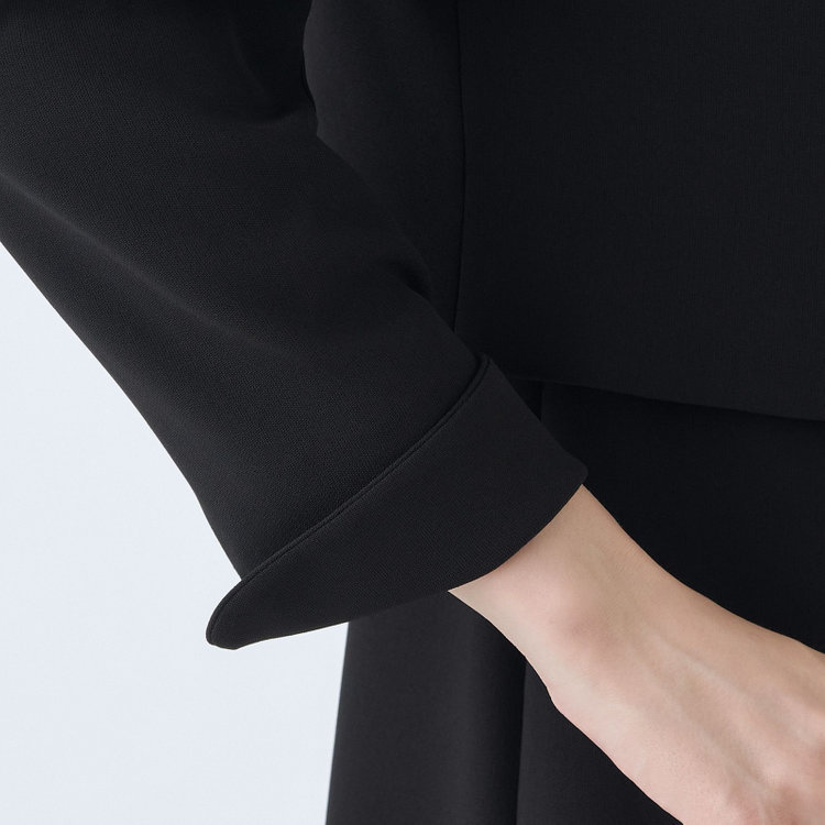 ソノタ（KONAKA用） 【RADVAN】【年間】スタンドタック襟アンサンブルレディースフォーマル 黒