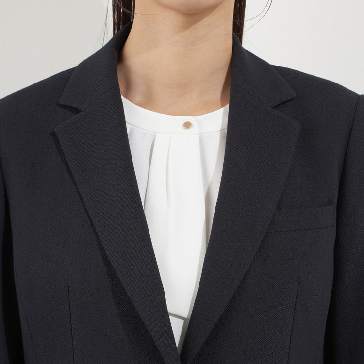 ソノタ（KONAKA用） 【Diana】【秋冬】ジャケット/ネイビー/ウォッシャブル＆ストレッチ/BISHU JAPAN 紺中間