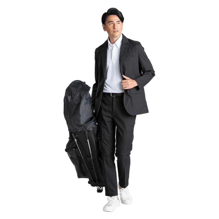 ＵＷＳ ＷＯＲＫ 【ULTRA WORK SUIT/WORK LINE】【年間】セットアップ2釦ジャケット/ブラック 黒