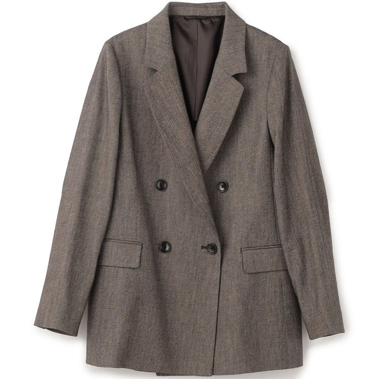 ソノタ（KONAKA用） 【Diana】【秋冬】ダブルジャケット/ブラウン/BISHU JAPAN 茶中間