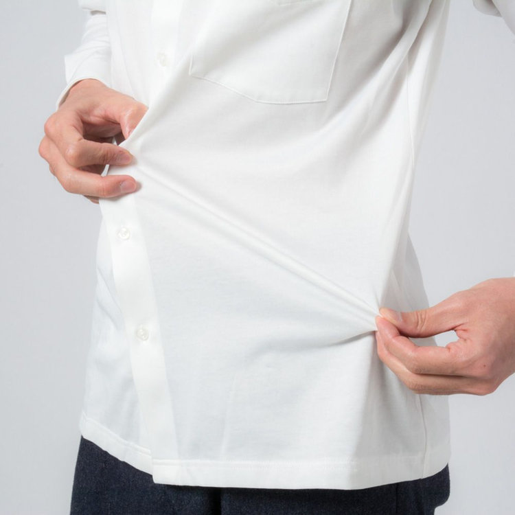 ソノタ（KONAKA用） ワイシャツ[SHIRT-T] 【正規リライブ加工商品】ストレッチ 吸水速乾 グレー 無地 グレー濃色