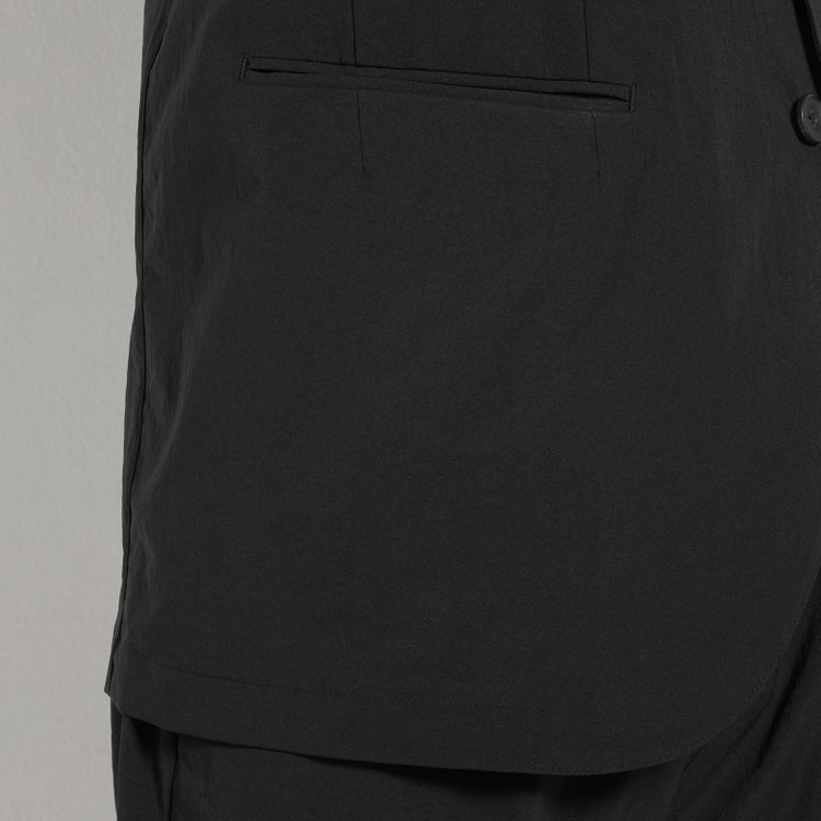 ＵＷＳ ＷＯＲＫ 【ULTRA WORK SUIT】【春夏】セットアップ2釦ジャケット/ブラック 黒