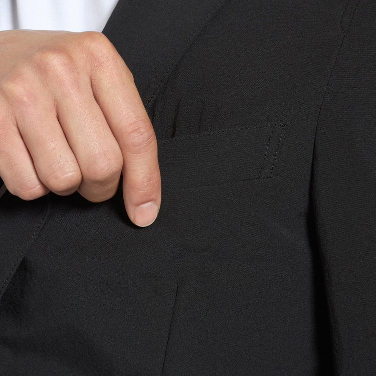 ＵＷＳ ＷＯＲＫ 【ULTRA WORK SUIT】【春夏】セットアップ2釦ジャケット/ブラック 黒