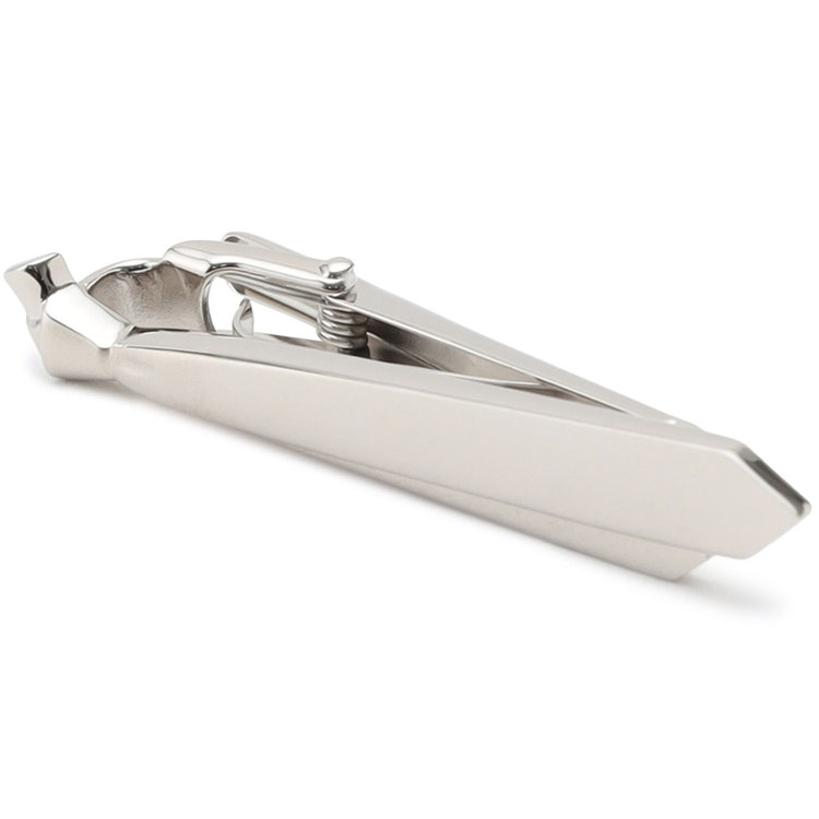 ソノタ（KONAKA用） ネクタイピン/ネクタイ/シルバー グレー淡色