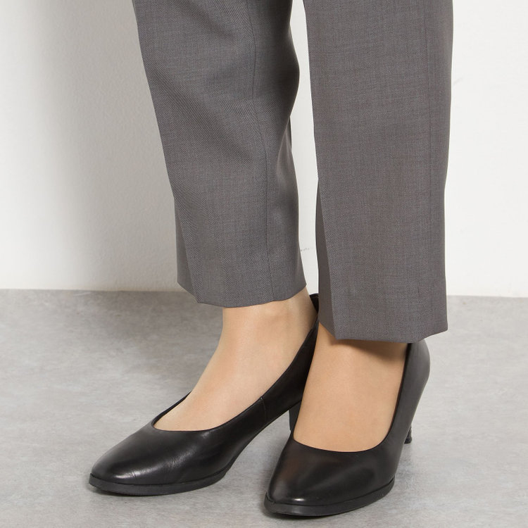 ソノタ（KONAKA用） 【Diana】【春夏】1タックパンツ/グレー/ウエストシャーリング/ウォッシャブル＆ストレッチ/裾上げ済仕様 グレー濃色