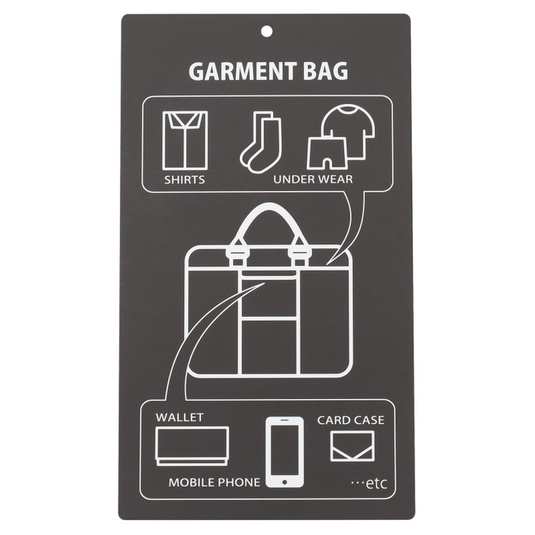 ソノタ（KONAKA用） ガーメントバッグ/ブラック 黒