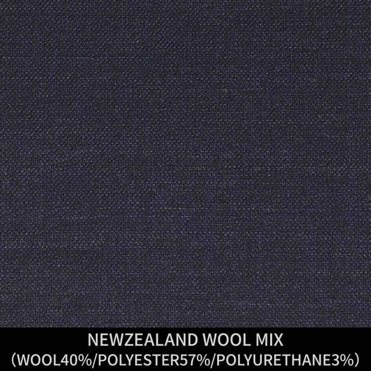ＪＰ コンフォート 【パターンオーダー】【JOHN PEARSE comfort 6釦2掛ダブル】【秋冬】スーツ/NEWZEALAND WOOL MIX/ネイビー(WOOL40%/POLYESTER57%/POLYURETHANE3%) ネイビー系(紺)