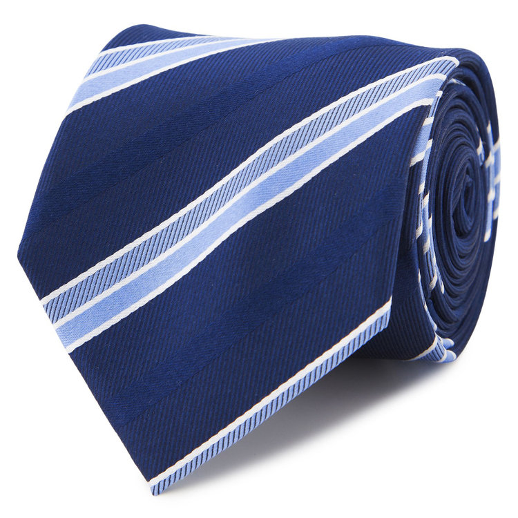 ソノタ（KONAKA用） 土佐兄弟コラボネクタイ【就活応援】シルクブレンドストライプネクタイ/ネイビー/「ジブンヲシンジテ」 その他
