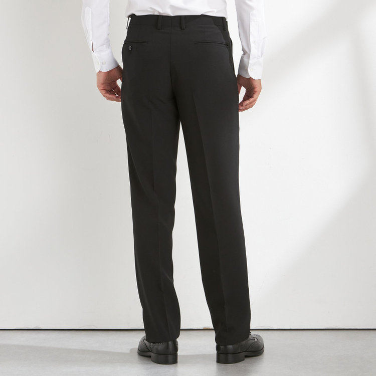 ソノタ（KONAKA用） 【年間】2釦シングルフォーマルスーツ 1タックパンツ/アジャスター付/※裾上げ必要 黒