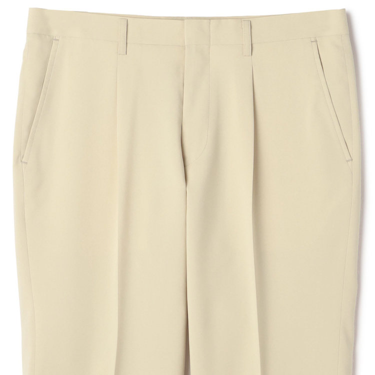 ソノタ（KONAKA用） 【春夏】 1タックパンツ/ベージュ/※裾上げ必要 茶淡色