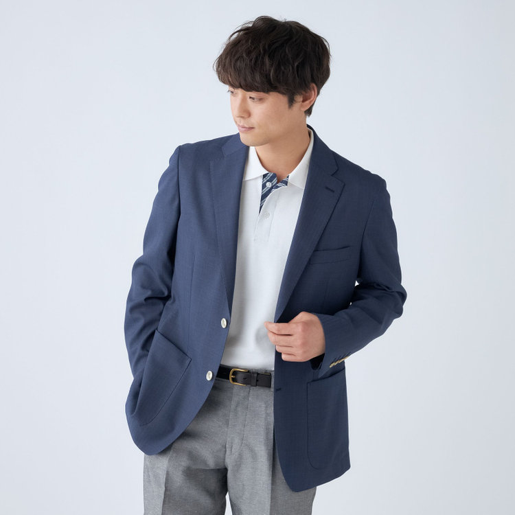 スタンリーブラッカ 【stanley blacker new york】【半袖】ポロシャツ/ホワイト オフホワイト