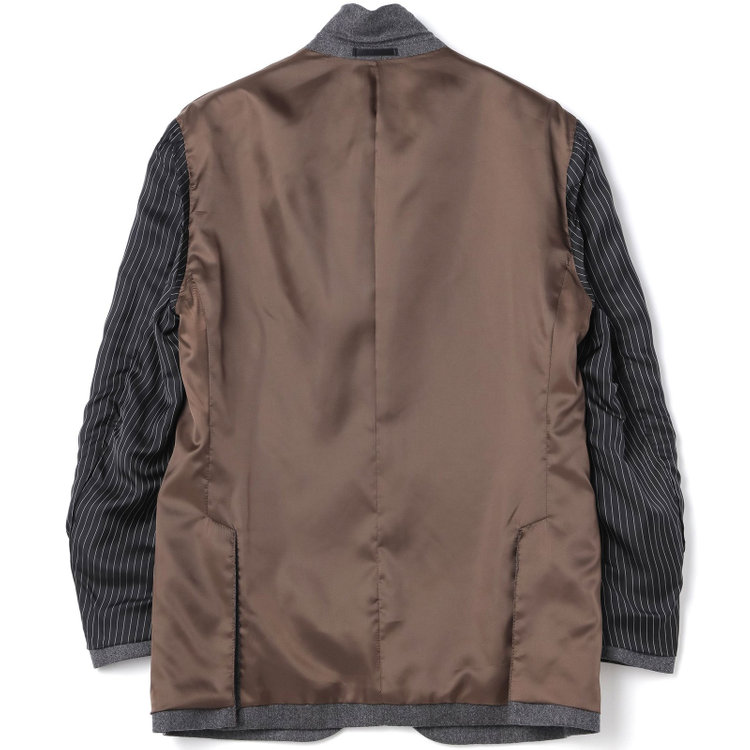 ＪＰ コンフォート 【THE 神 SUIT】【JOHN PEARSE comfort】【秋冬】2釦シングルスーツ ショートタック/グレー/ウエストムーブ/REDA ACTIVE/NEW ZEALAND MERINO/SHOWER CLEAN/※裾上げ必要 グレー中間