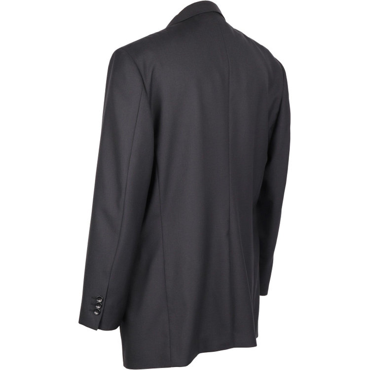 トゥルートップ 【TRUE TOP】【年間】2釦シングルスーツ 1タック/ブラック×ソリッド ブラック系(黒)