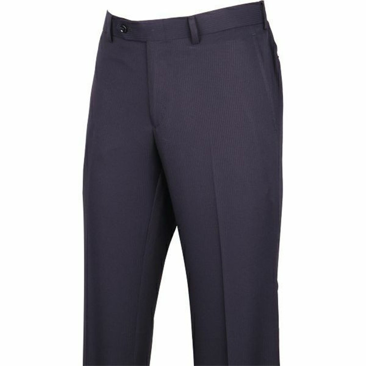 ハイスペックモーション 【HIGH SPEC MOTION】【年間】2釦シングルスーツ 0タック/ネイビー×シャドーストライプ/パンツウォシャブル 紺濃色