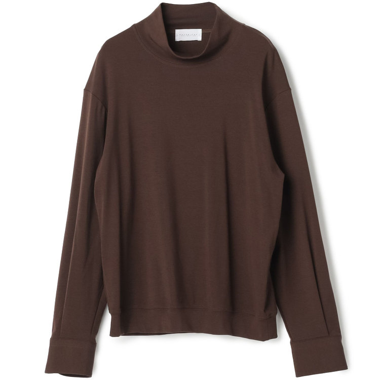 カンサイマン 【KANSAIMAN Collection】【長袖】 ドレスカフニット/ブラウン 茶中間