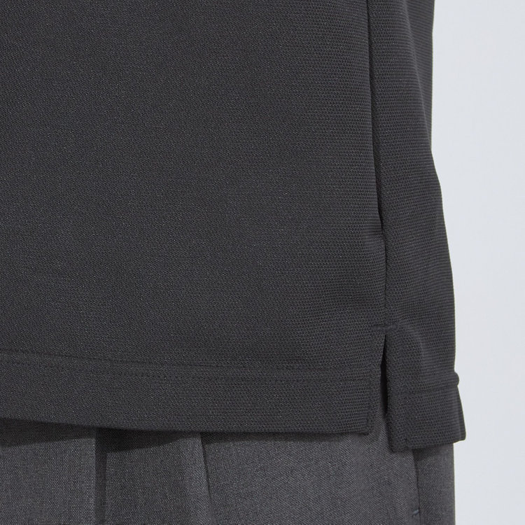 ＪＰコンフォート ネイビー 【発送在庫あり】【WEB限定】【半袖】【JOHN PEARSE comfort navy】ボタンダウンビズポロシャツ プルオーバータイプ/ブラック/ULTRA MOVE「ニット素材」「ノーアイロン」「ストレッチ」「高通気性」 黒