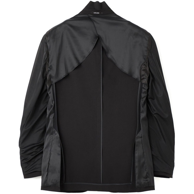 ＪＰ コンフォート 【JOHN PEARSE comfort】【春夏】2釦シングルスリーピーススーツ 1タック/ブラック×シャドーストライプ/ストレッチ/ウエストシャーリング仕様ULTRA MOVE/SHOWER CLEAN/※裾上げ必要 黒