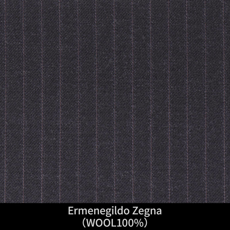 ＪＰ コンフォート 【パターンオーダー】【JOHN PEARSE comfort 6釦2掛ダブル】【秋冬】スーツ/Ermenegildo Zegna/グレー×ストライプ(WOOL100%) グレー系(灰)