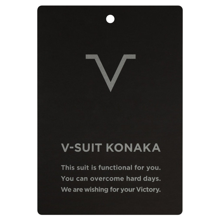 ソノタ（KONAKA用） 【就活】【V-SUIT】【年間】2釦シングルセットアップジャケット/ブラック×ソリッド/SHOWER CLEAN 黒