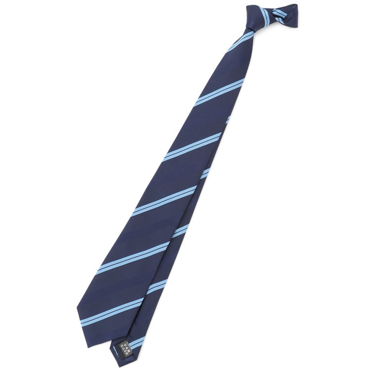 KONAKA　アウトレット 【WEB限定/OUTLET/汚れ・キズ等有】【発送在庫あり】【HIGH SPEC MOTION】ウォッシャブル ストライプネクタイ 8.0cm幅/ネイビー その他