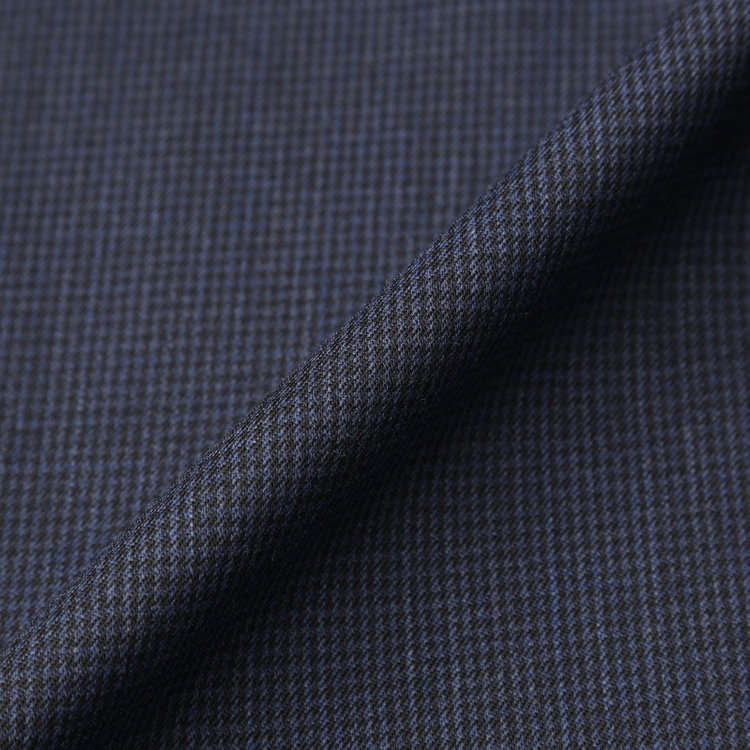 ＪＰ コンフォート 【ULTRA MOVE CROSS】【JOHN PEARSE comfort】【年間】2釦シングルジャケット/ネイビー×ハウンドトゥース 紺中間