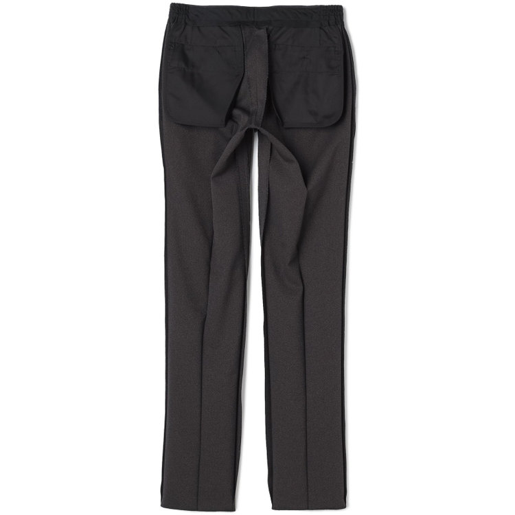 ＪＰ コンフォート 【JOHN PEARSE comfort】【秋冬】機能性ポリエステル ショートタックパンツ/グレー/ウエストシャーリング仕様/ULTRA MOVE/RIRANCHA/※裾上げ必要 グレー中間