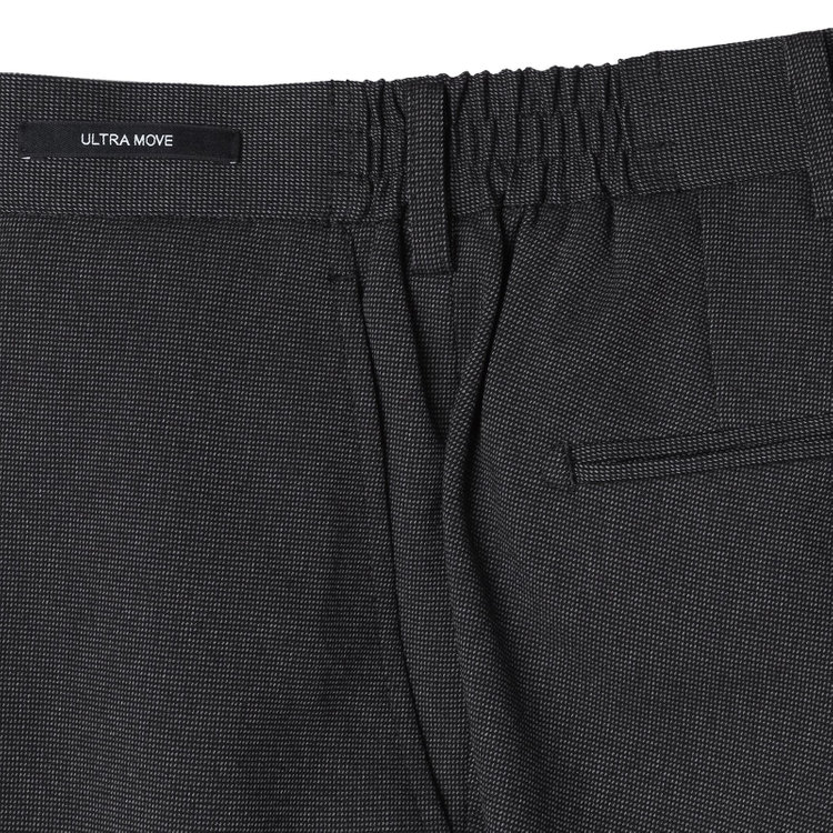 ＪＰ コンフォート 【JOHN PEARSE comfort】【秋冬】機能性ポリエステル ショートタックパンツ/グレー/ウエストシャーリング仕様/ULTRA MOVE/RIRANCHA/※裾上げ必要 グレー中間