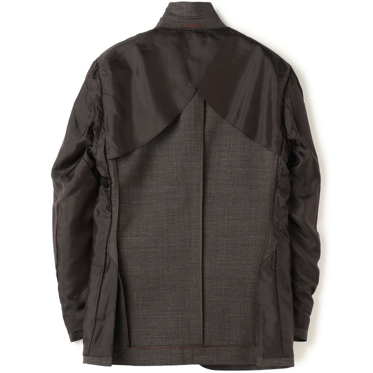 ＪＰ コンフォート 【JOHN PEARSE comfort】【春夏】2釦シングルスーツ ショートタック/ブラウン/REAL BROWN/NEW ZEALAND WOOLSHOWER CLEAN/SustainaBee Wool/※裾上げ必要 茶中間
