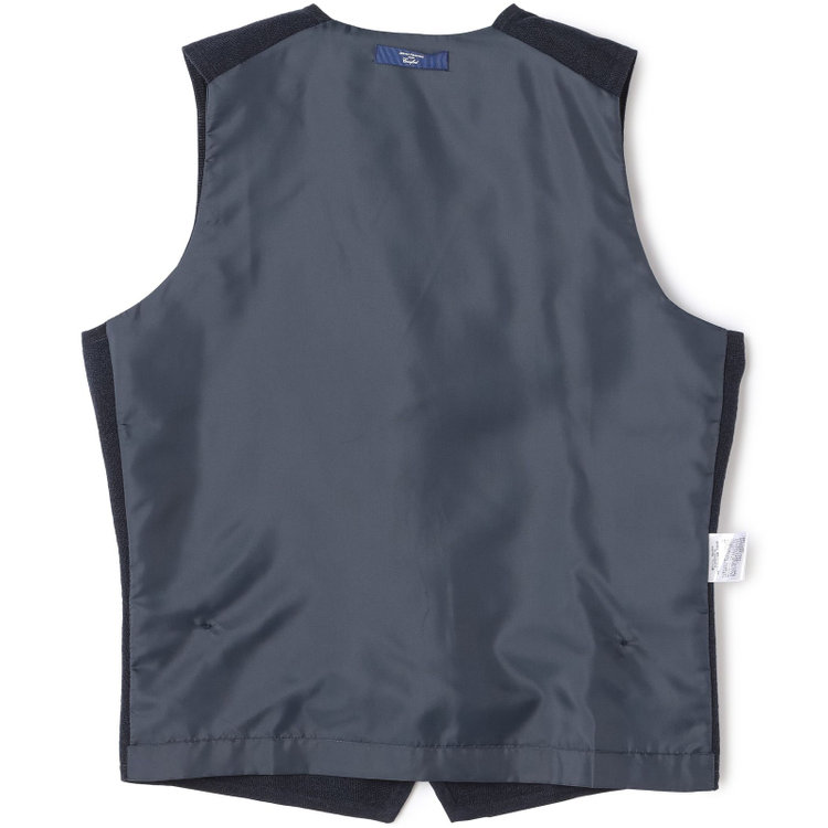 ＪＰ コンフォート 【JOHN PEARSE comfort navy】ニットジレ/ネイビー/ウォッシャブル 紺中間