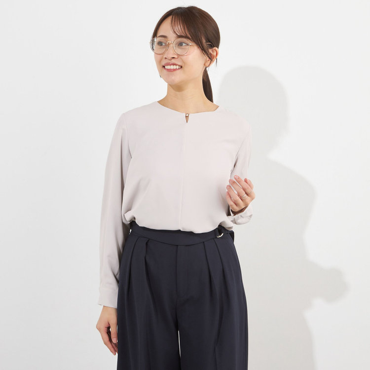 ナチュラル　ビューティー 【NATURAL BEAUTY】ブラウス/グレー グレー淡色