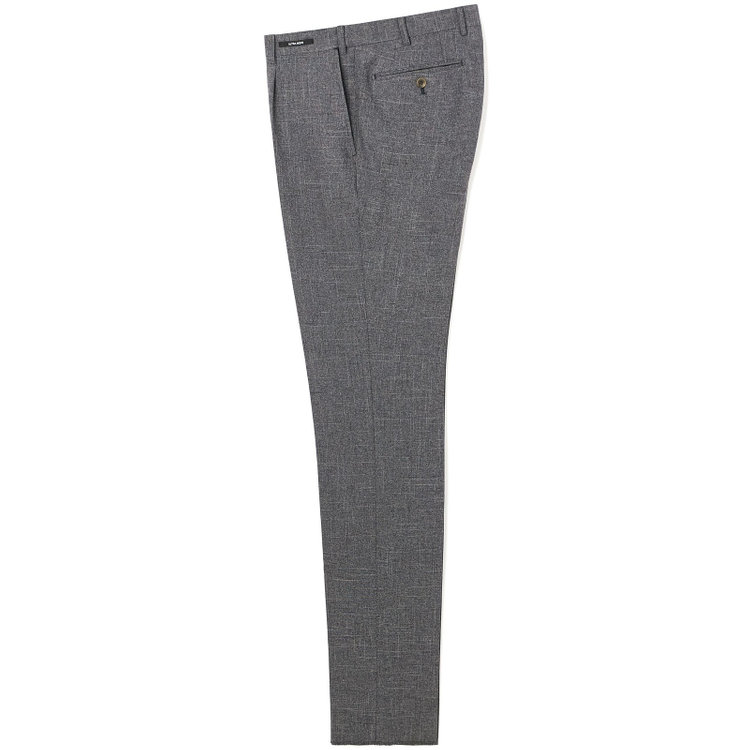 ＪＰコンフォート ネイビー 【JOHN PEARSE comfort navy】【秋冬】TUMUGITO 1タックパンツ セットアップ対応/ グレー/ ウエストムーブ/ULTRA MOVE/ ウォッシャブル ※裾直し必要 グレー中間