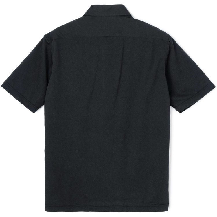 ＪＰコンフォート ネイビー 【半袖】【JOHN PEARSt navy】【ノーアイロンE comfor】ボタンダウンビズポロシャツ プルオーバータイプ/ブラック/ULTRA MOVE/ニット素材 黒