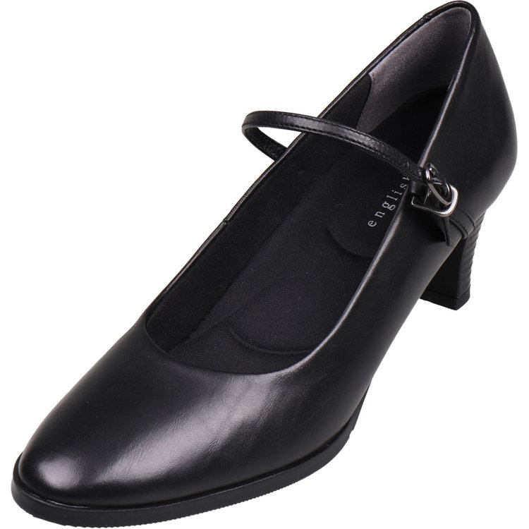 ＥＮＧＬＩＳＨ ＧＩＲＬ 【english girl by J.P.】パンプス/ブラック+ストラップ ブラック系(黒)
