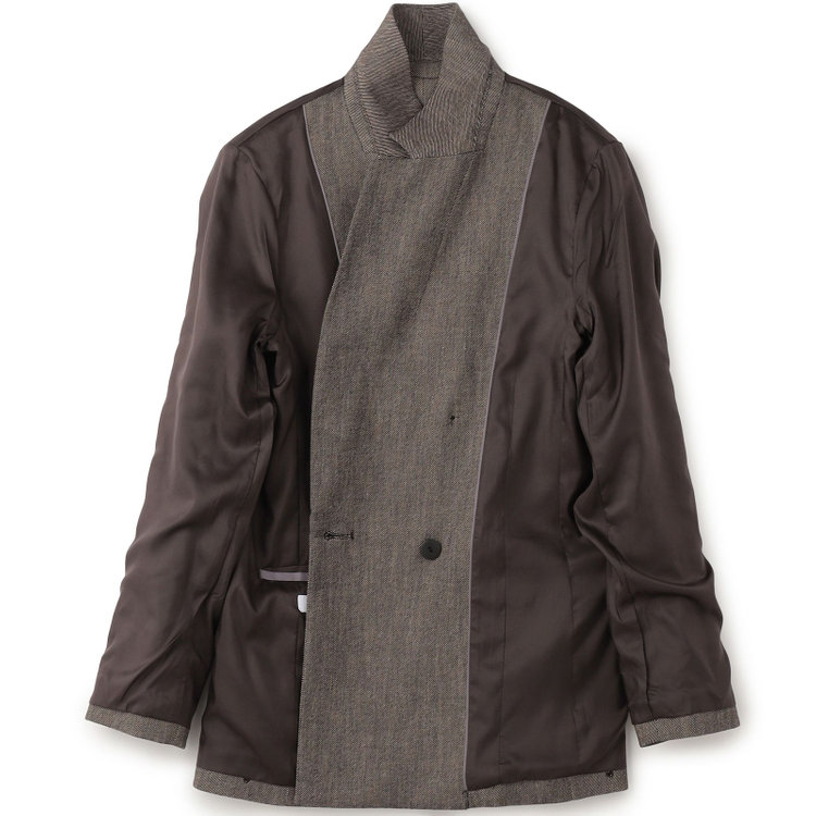 ソノタ（KONAKA用） 【Diana】【秋冬】ダブルジャケット/ブラウン/BISHU JAPAN 茶中間