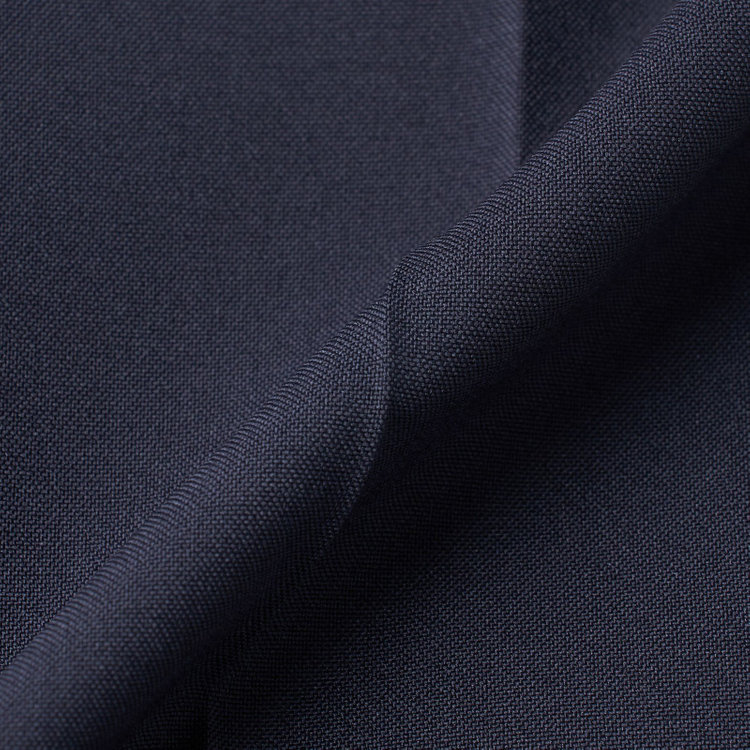 ハイスペックモーション 【HIGH SPEC MOTION】【年間】ノータックパンツ / ネイビー×無地 / ウォッシャブル ※裾直し必要 紺濃色