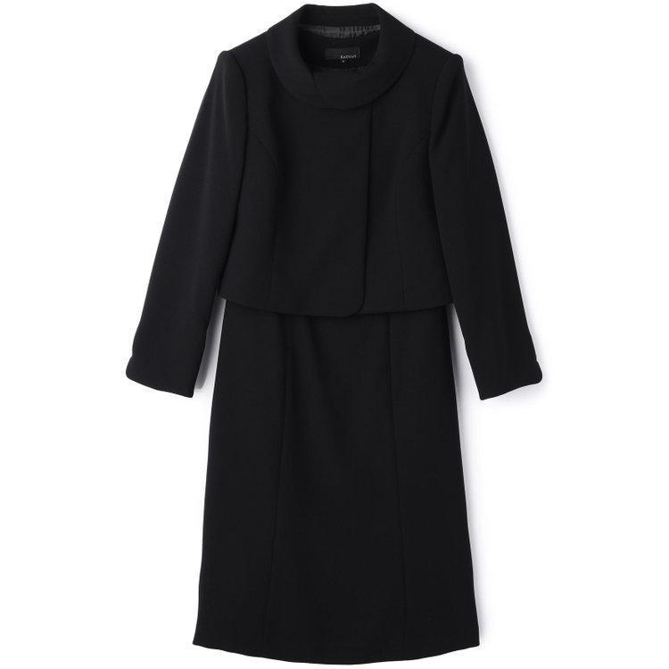 ソノタ（KONAKA用） 【RADVAN】【年間】ロールカバーアンサンブルレディースフォーマル 黒